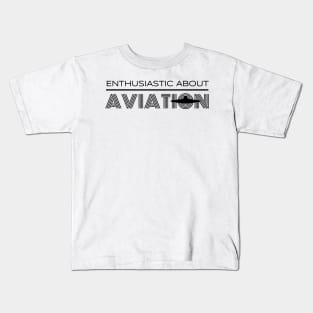 Aviation Enthusiast Kids T-Shirt